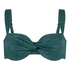 G&oacute;ra Bikini Azua z Fiszbinami Bez Wkładek, Zielony