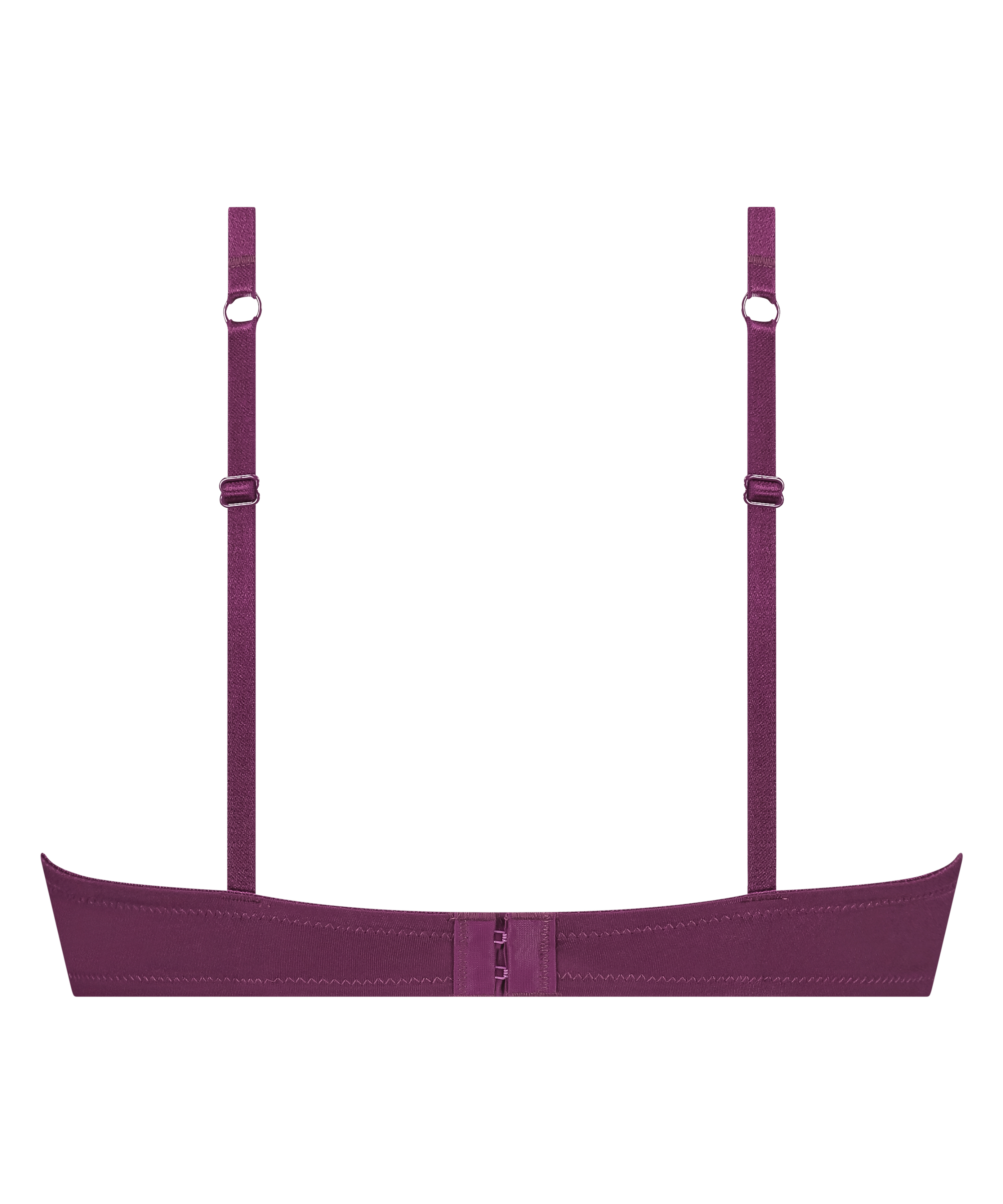 Biustonosz usztywniany z fiszbinami Lace & Shine, Fioletowy, main