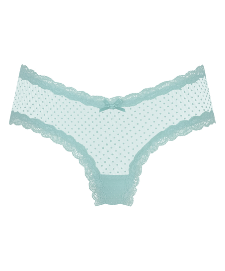 Brazyliany V-shape Mesh, Niebieski