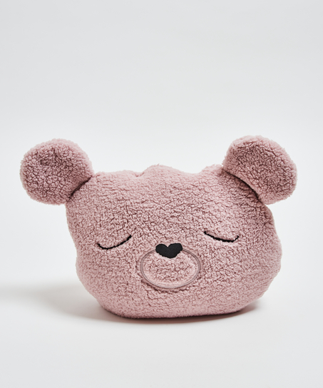 Cosy Bear Throw, Fioletowy
