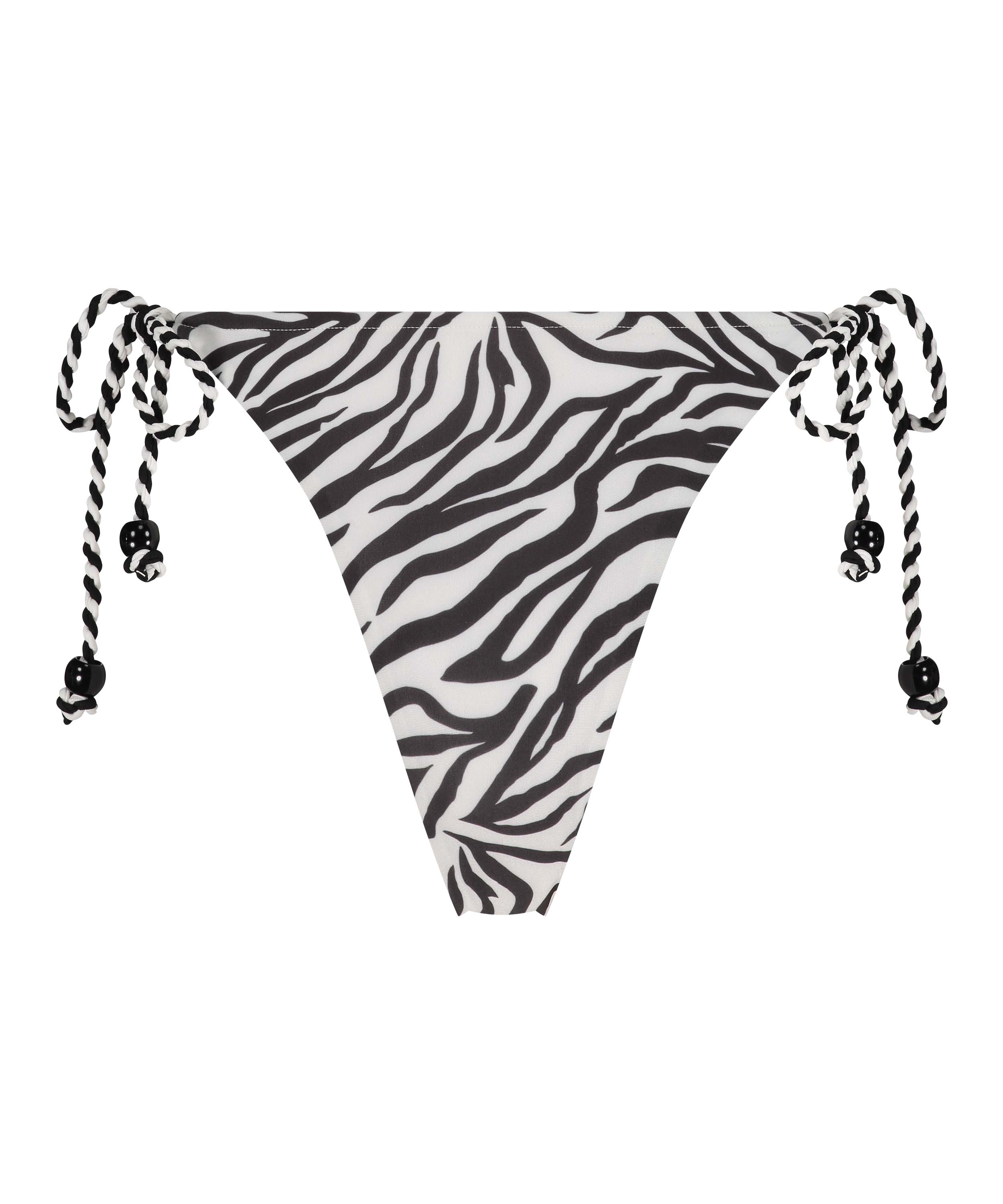 Majtki Bikini Wysoko Krojona Doha, Biały, main