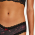 Brazyliany V-shape Mesh, Czarny