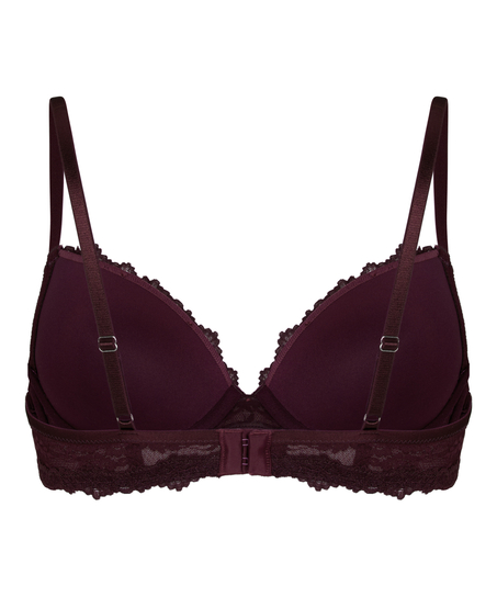 Padded Underwired Longline Bra Aveline, Fioletowy