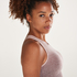 HKMX Highneck Ombre Level 2 Sports Bra, R&oacute;żowy