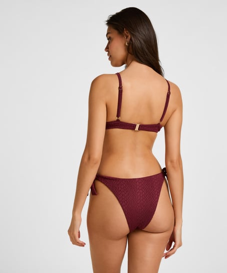 Tr&oacute;jkątny Top Bikini Aruba, Fioletowy