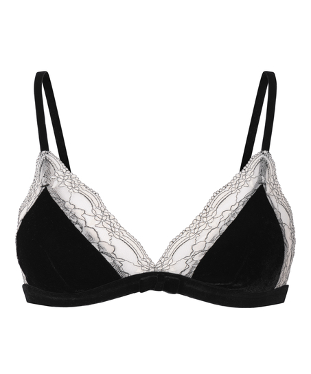 Biustonosz bralette Agnes, Biały