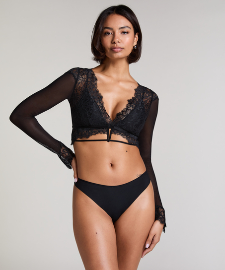 Bralette Ella, Czarny