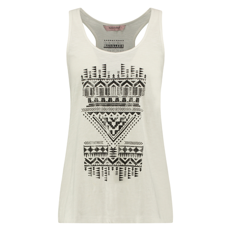 Singlet Minke Aztec, Biały