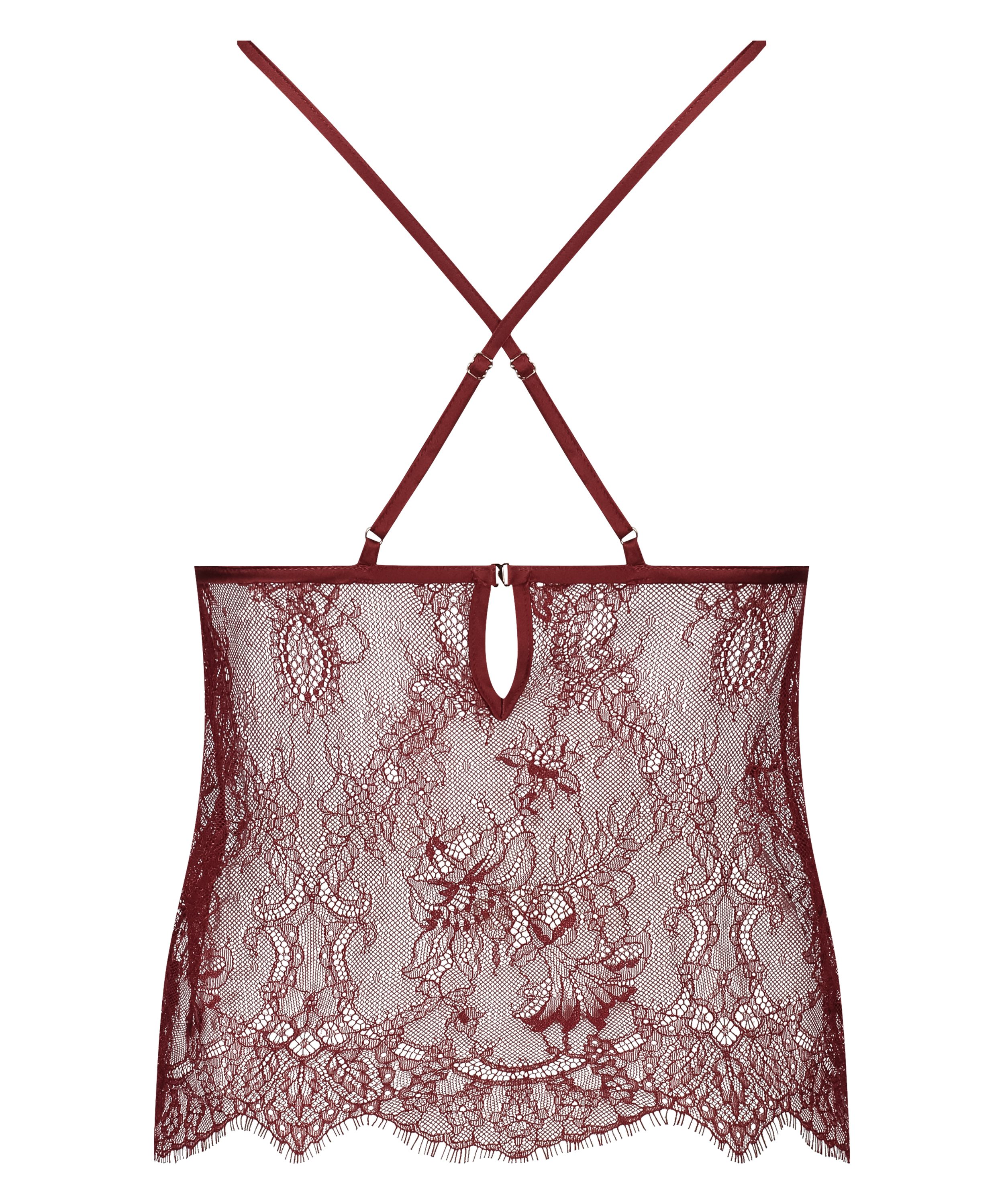Cami Lace Delphine, Czerwony, main