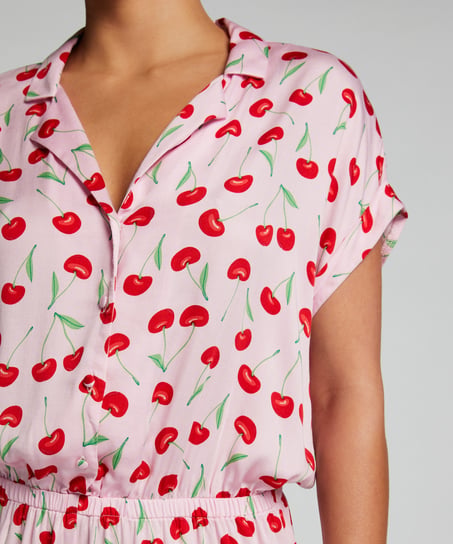 Onesie Teddy Cherry, R&oacute;żowy
