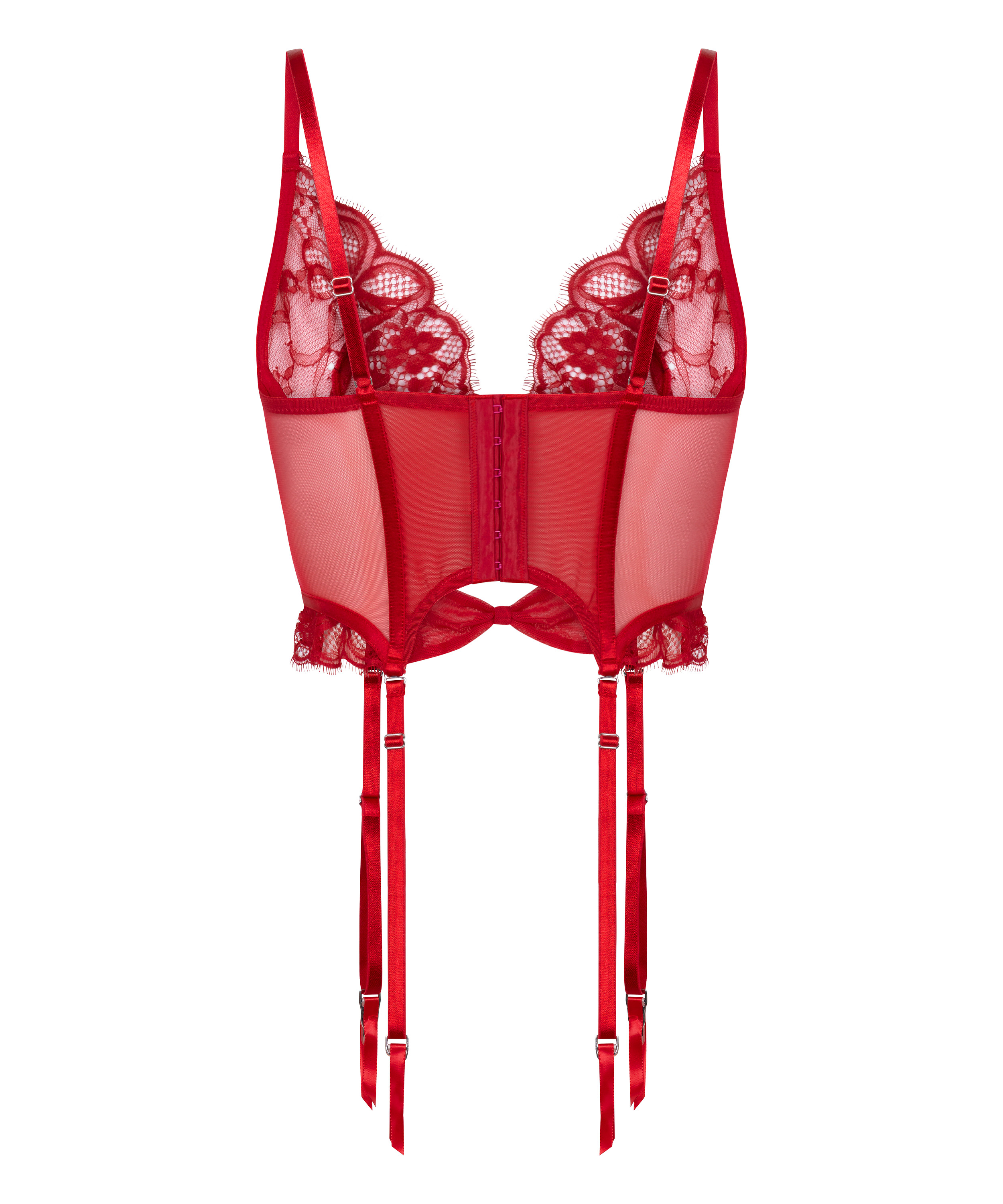 Biustonosz bustier Marianna, Czerwony, main