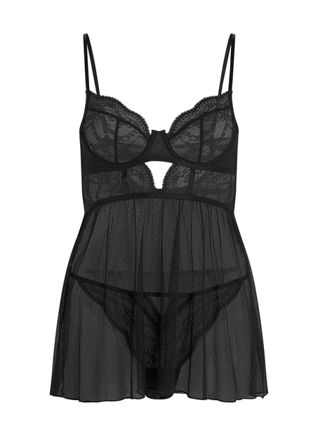 Babydoll Isabelle, Czarny