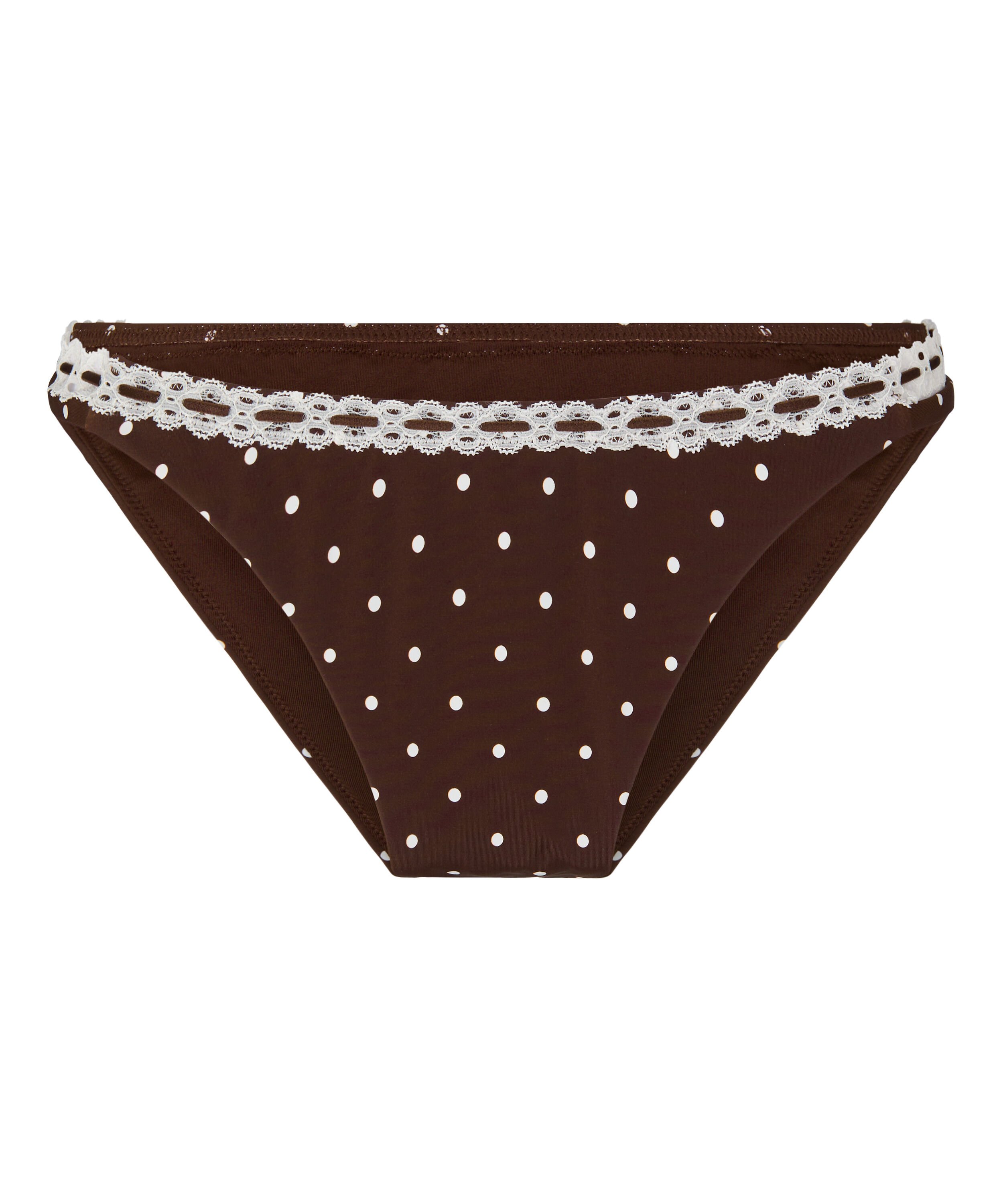 Nieusztywniany Biustonosz Bikini z Fiszbinami Algarve, Brązowy