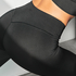 Legginsy z wysokim stanem, Czarny