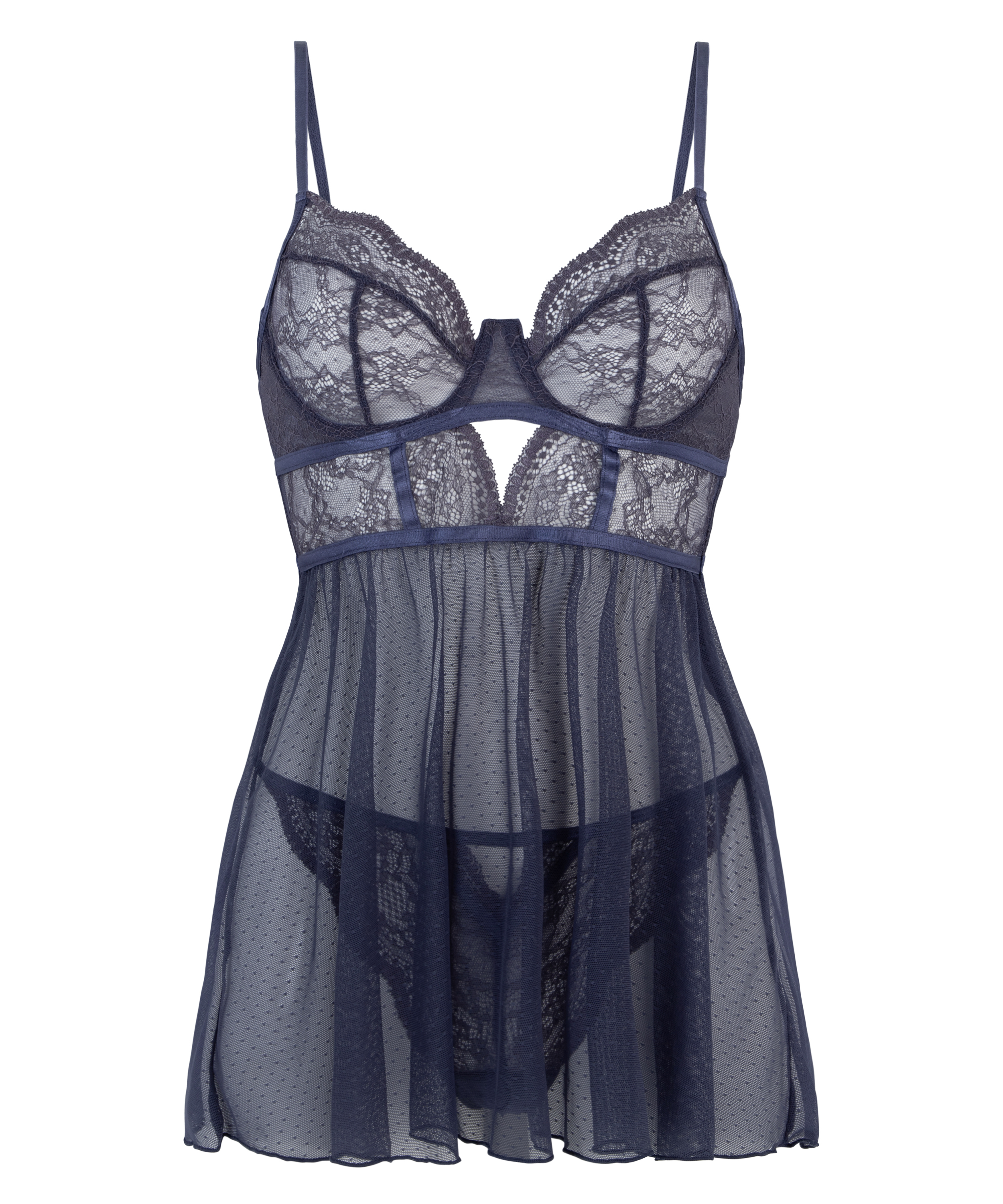 Babydoll Isabelle, Niebieski, main