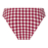 Wysokie Majtki Bikini Highleg Amalfi, Czerwony