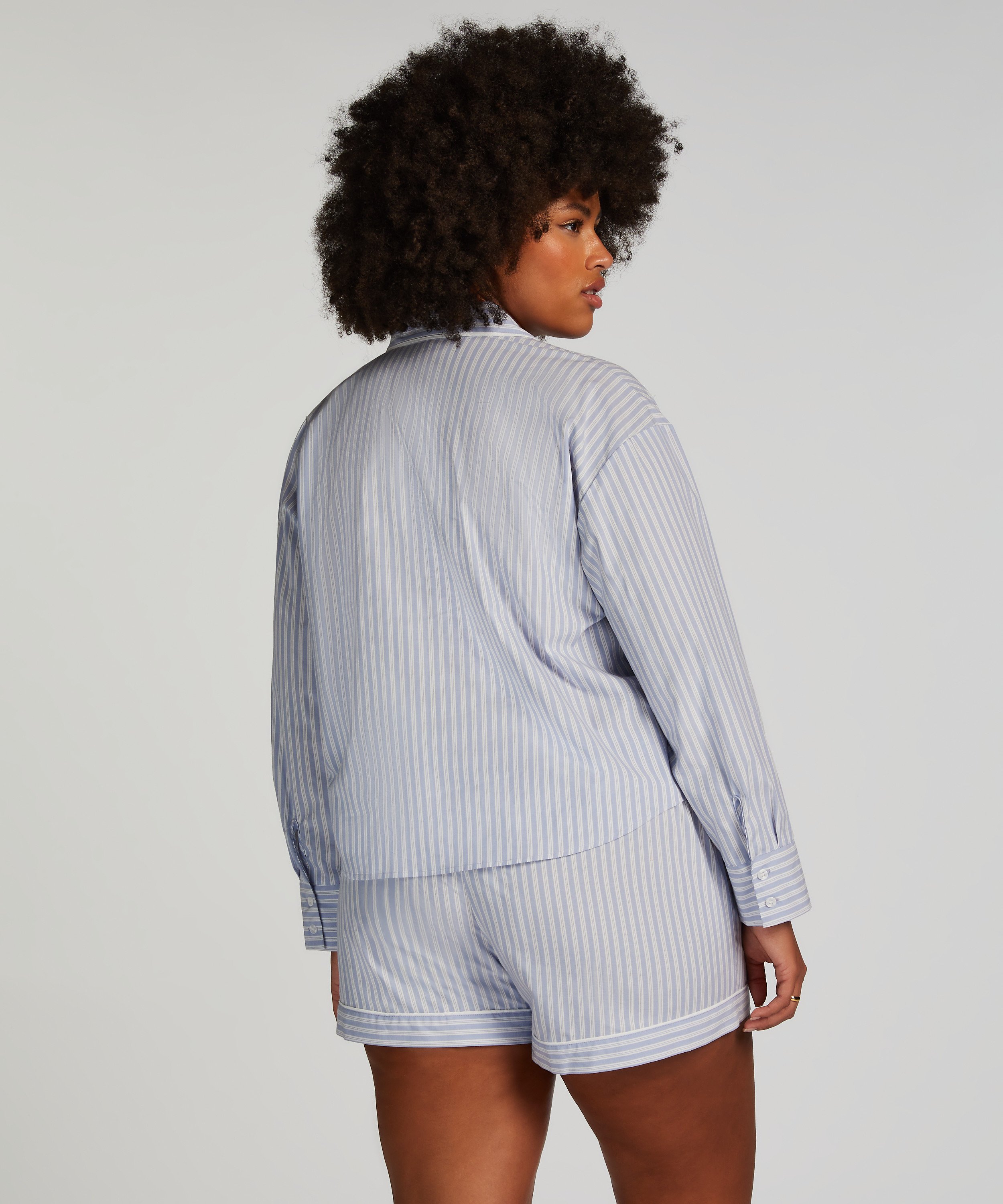 Bawełniane spodenki, Niebieski, main