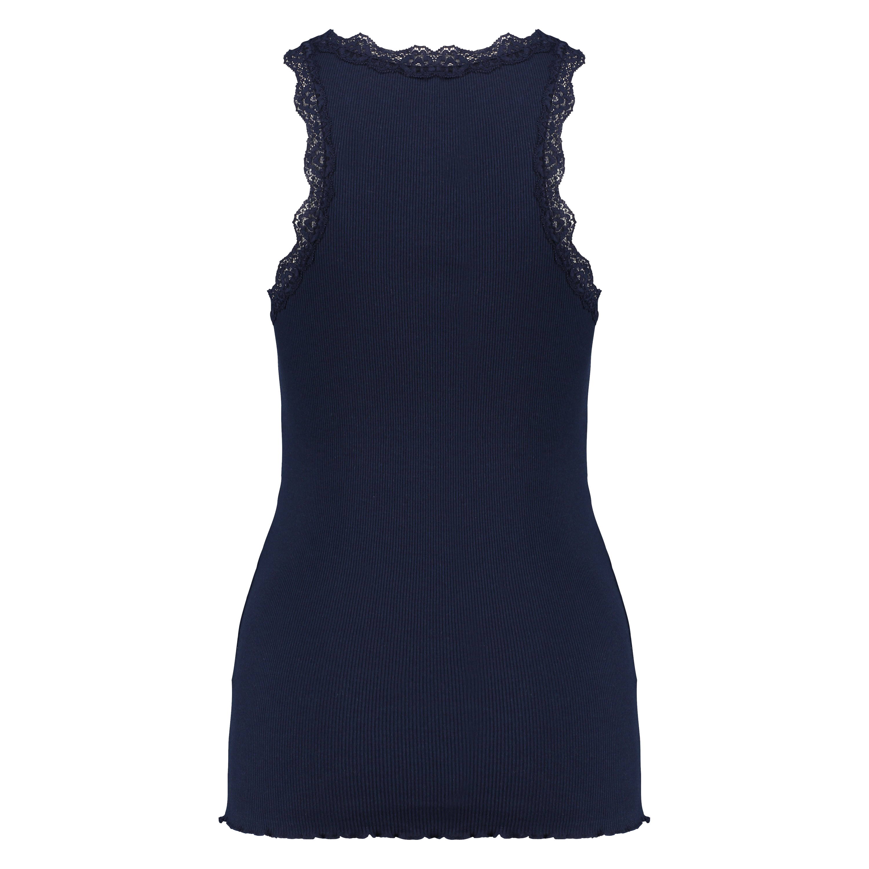 Top rib Cami lace, Niebieski, main