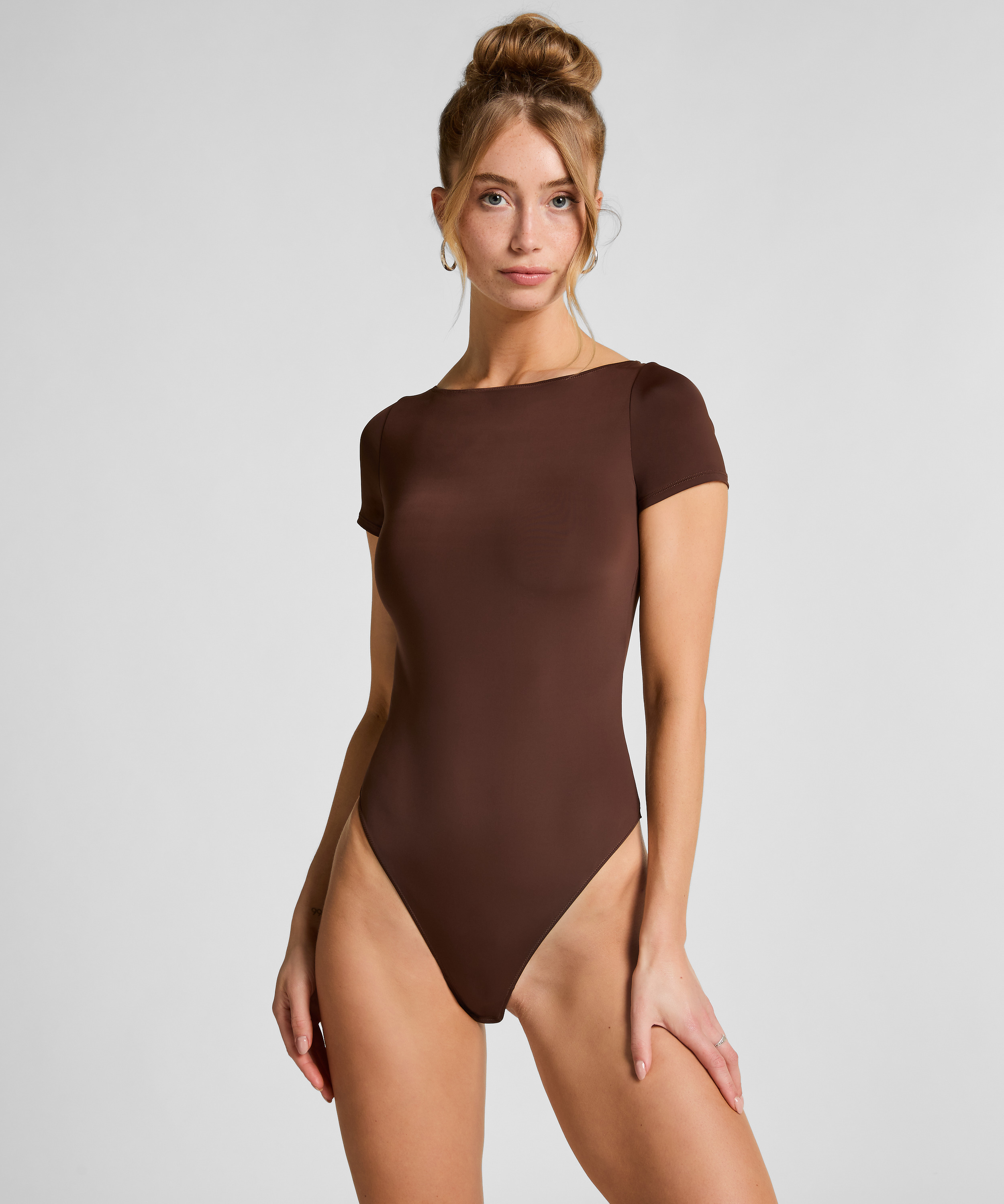 Body Becky, Brązowy, main