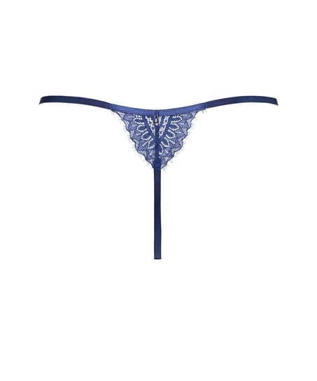 Stringi z wysokim wycięciem Mabel, Niebieski