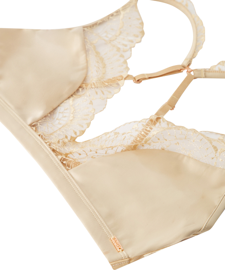 Biustonosz bralette Stella, Żółty