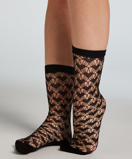 1 para skarpetek, Czarny