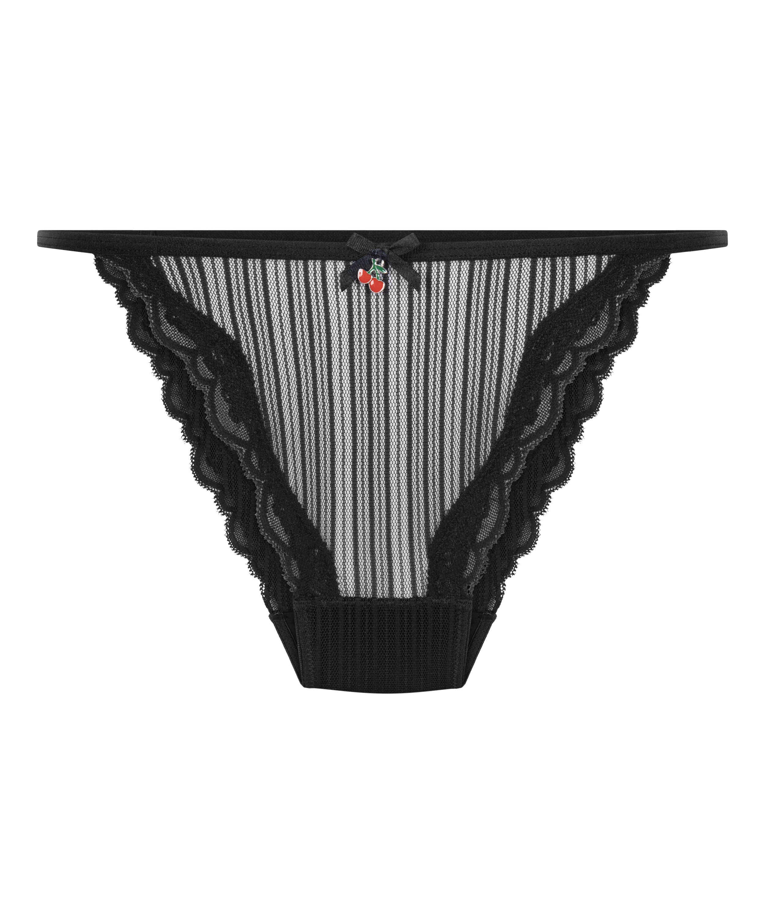 Majtki brazylijskie Fruity, Czarny