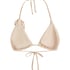 Top od bikini Lima, Beżowy