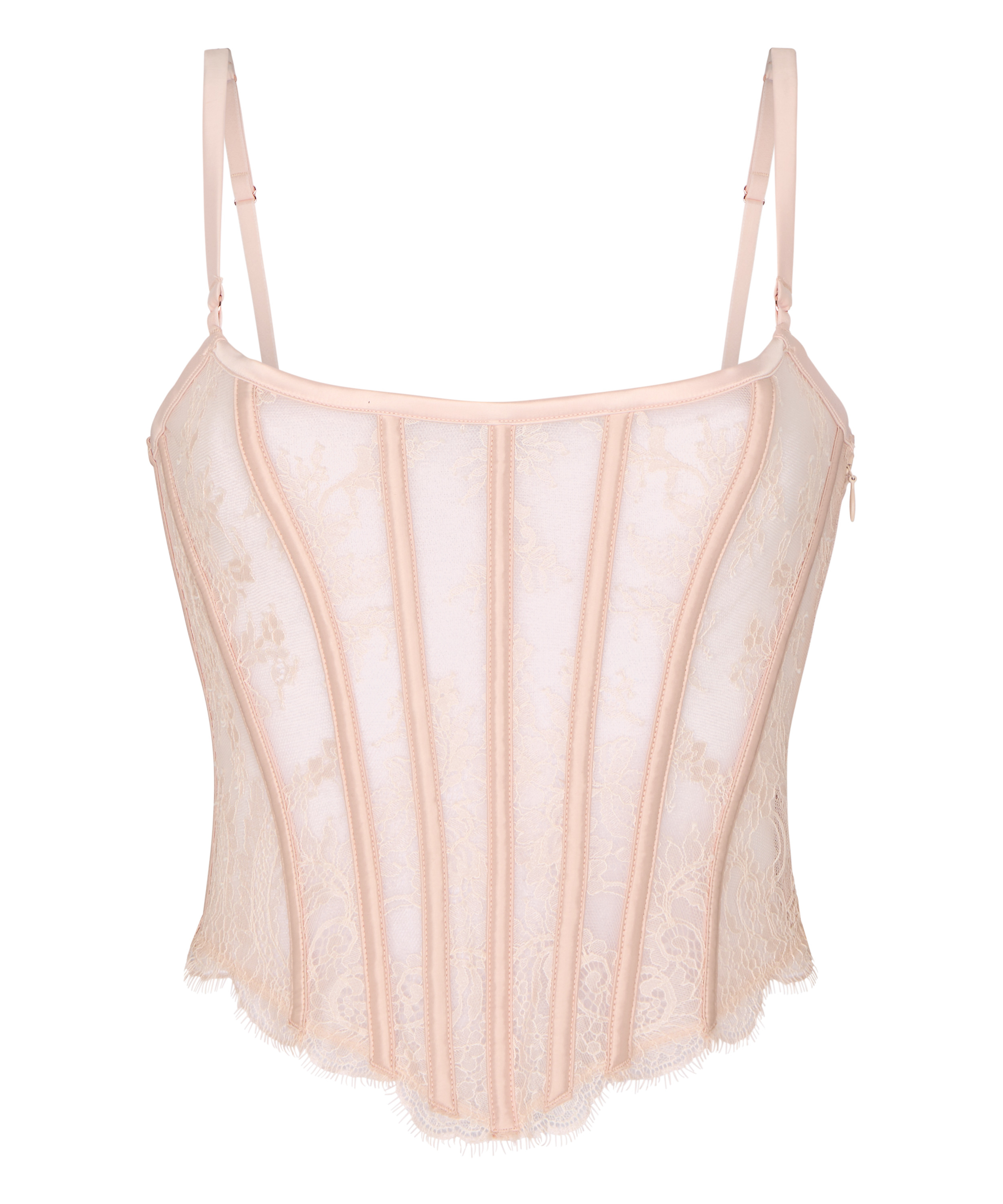 Bustier Sylvia, Beżowy, main