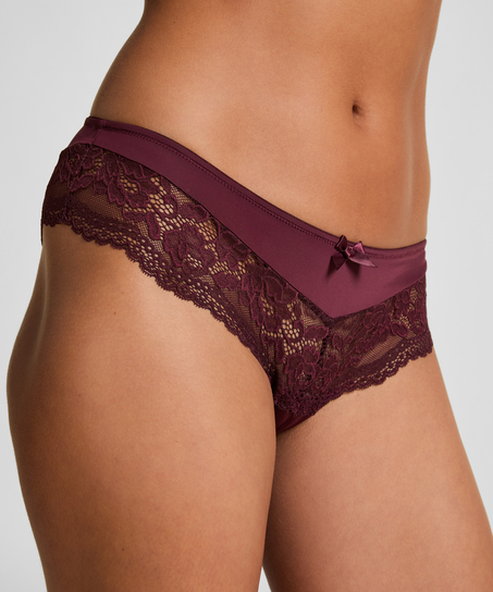 Szorty brazyliany Valencia, Czerwony