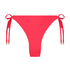 Majtki Bikini Wysoko Krojona Doha, Czerwony