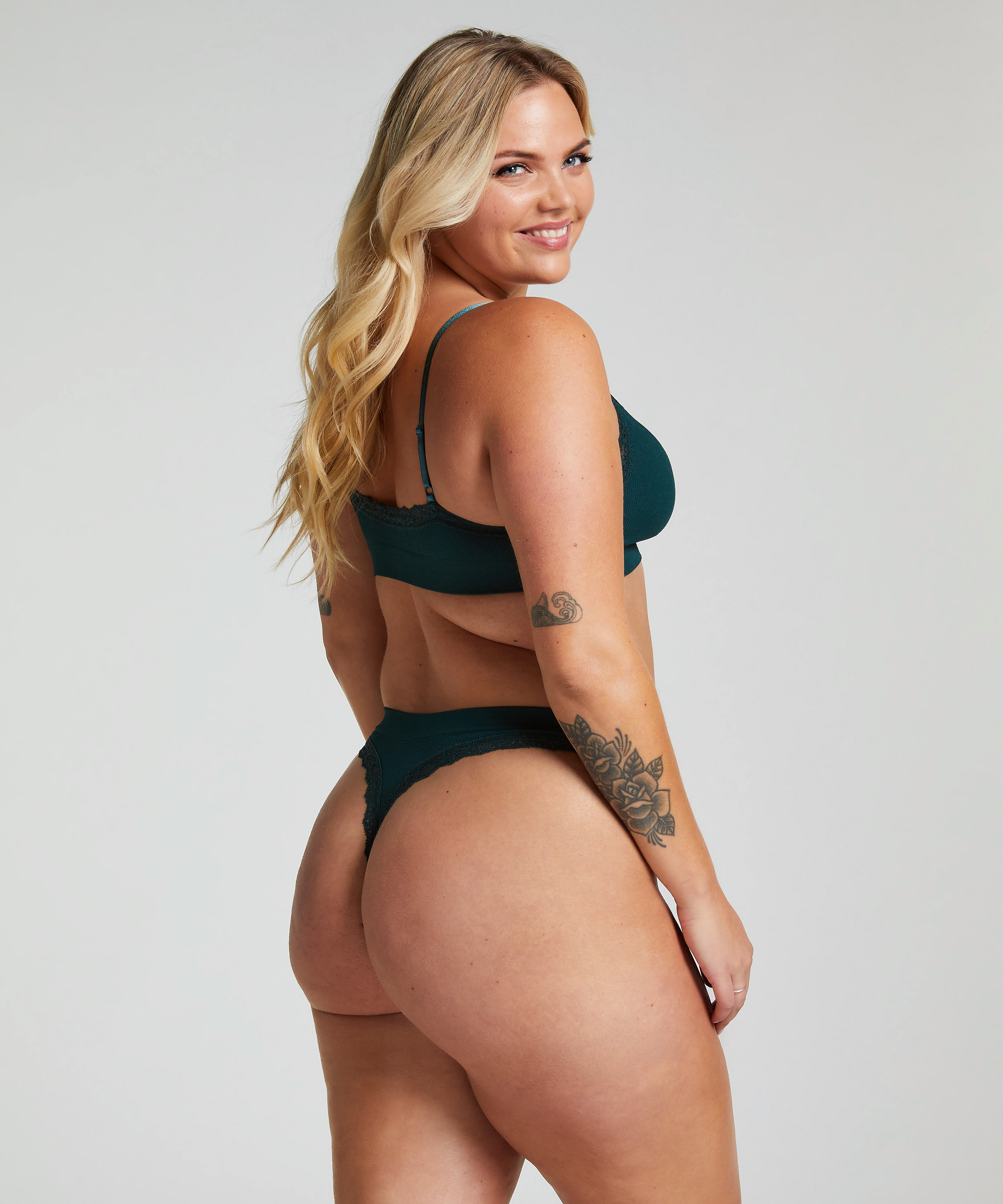 Bralette Lola, Zielony, main