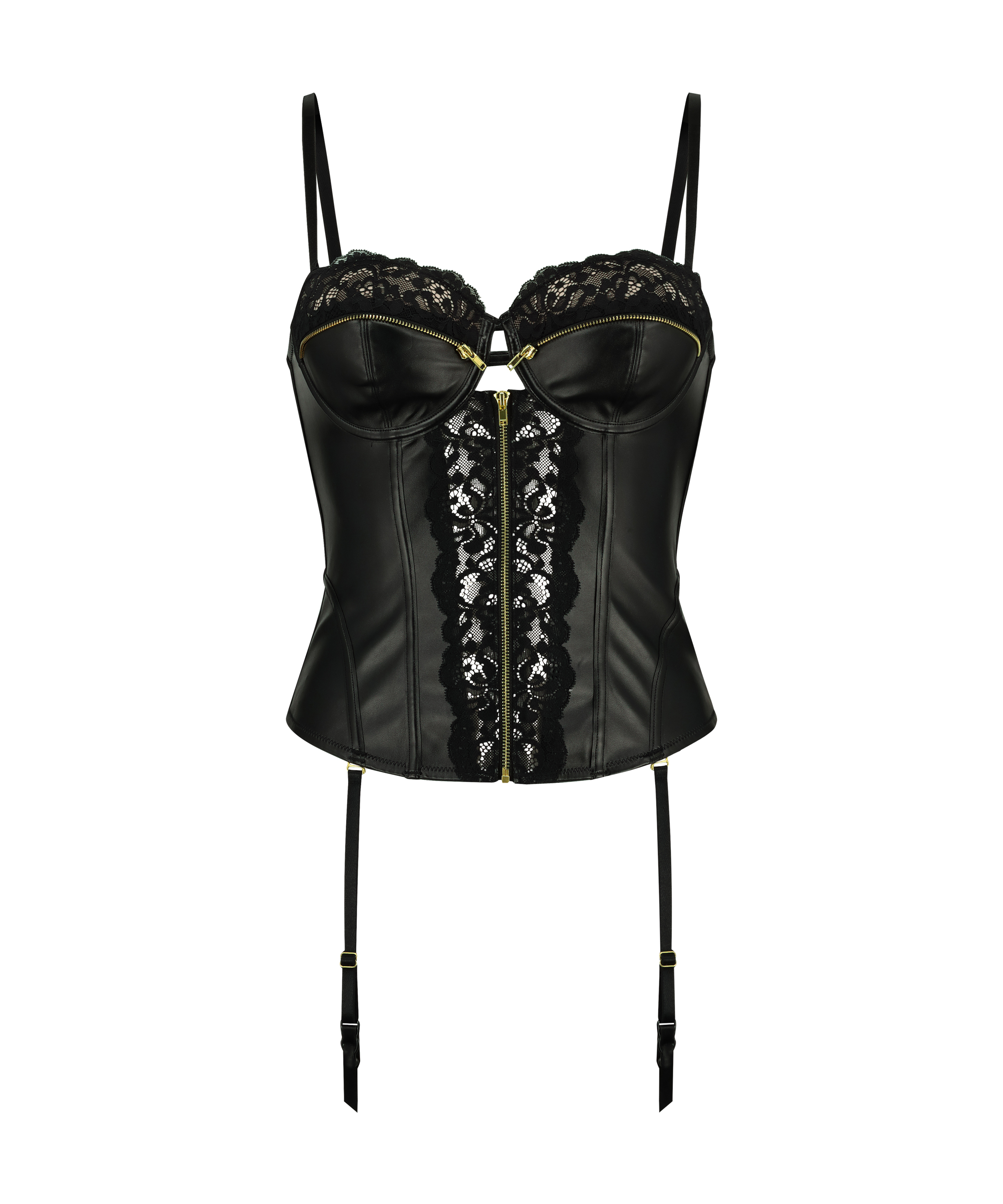 Bustier Talia Private, Czarny, main