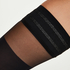 Davy Top 50 Denier Lurex Hold-Ups, Czarny