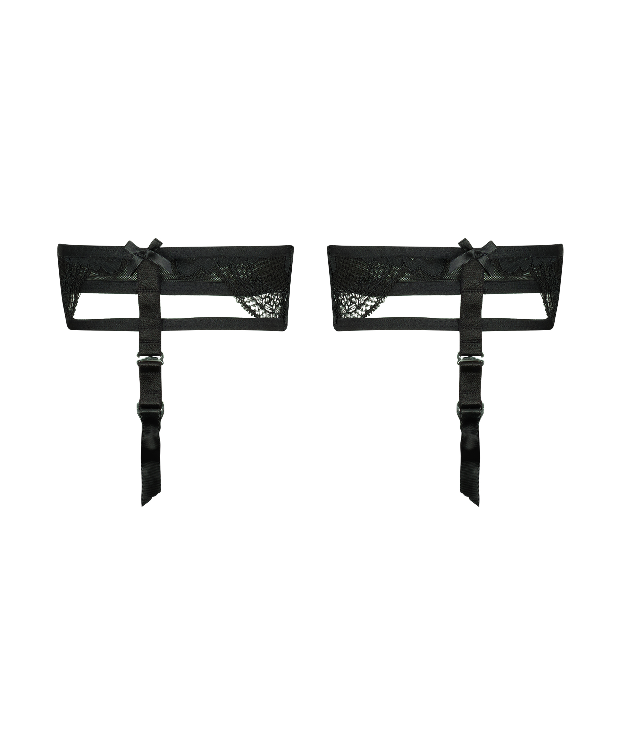 Podwiązki Rebecca Mir, Czarny, main