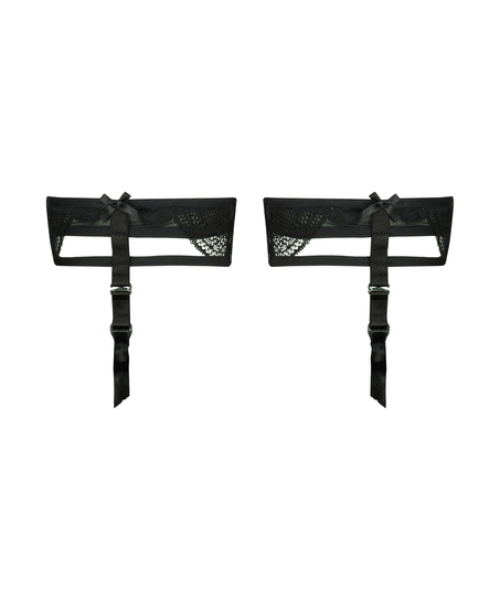 Podwiązki Rebecca Mir, Czarny