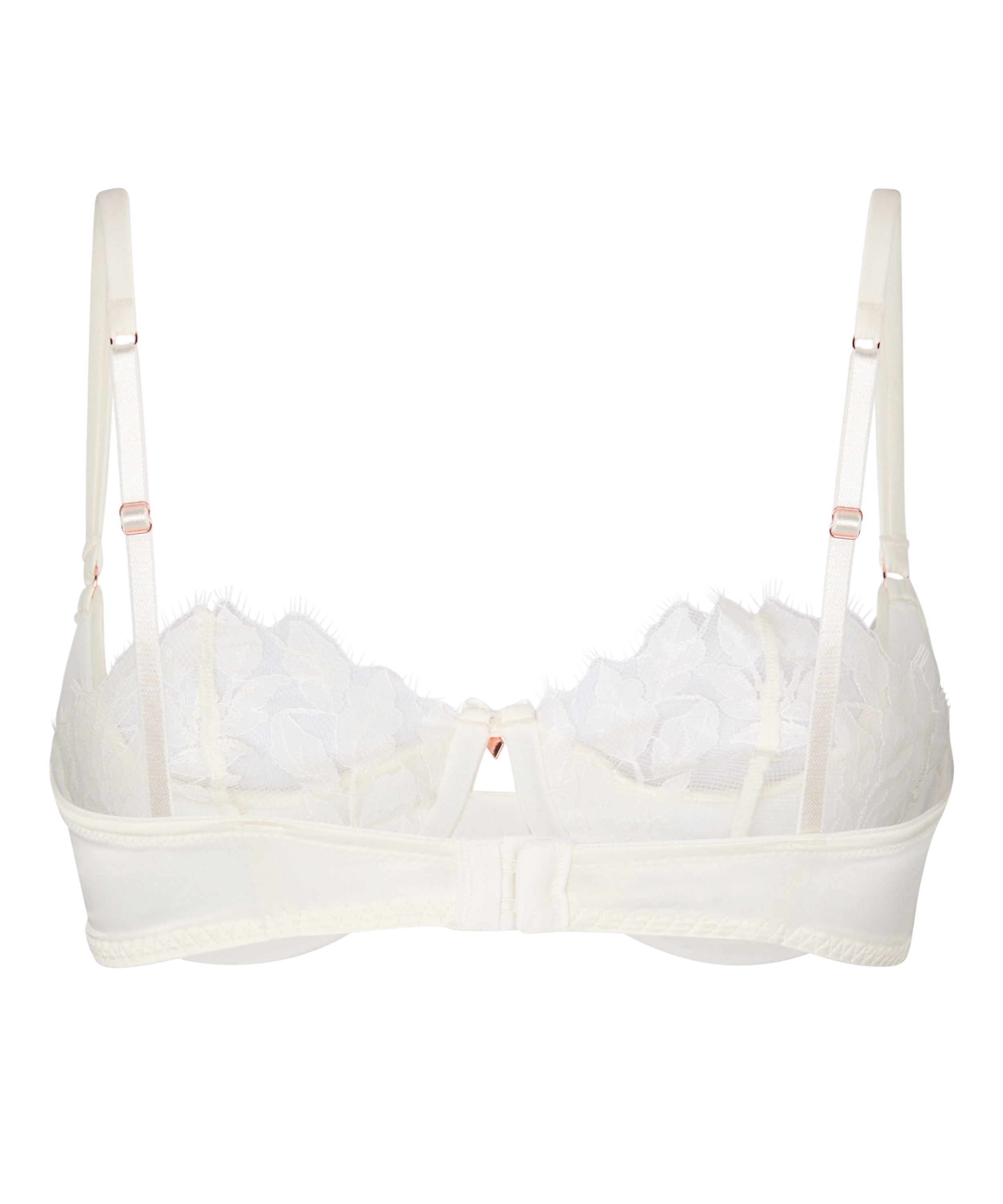 Biustonosz Bez Wyści&oacute;łki z Fiszbinami Millie, Biały, main