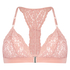 Marina Padded Triangle Bralette, Różowy