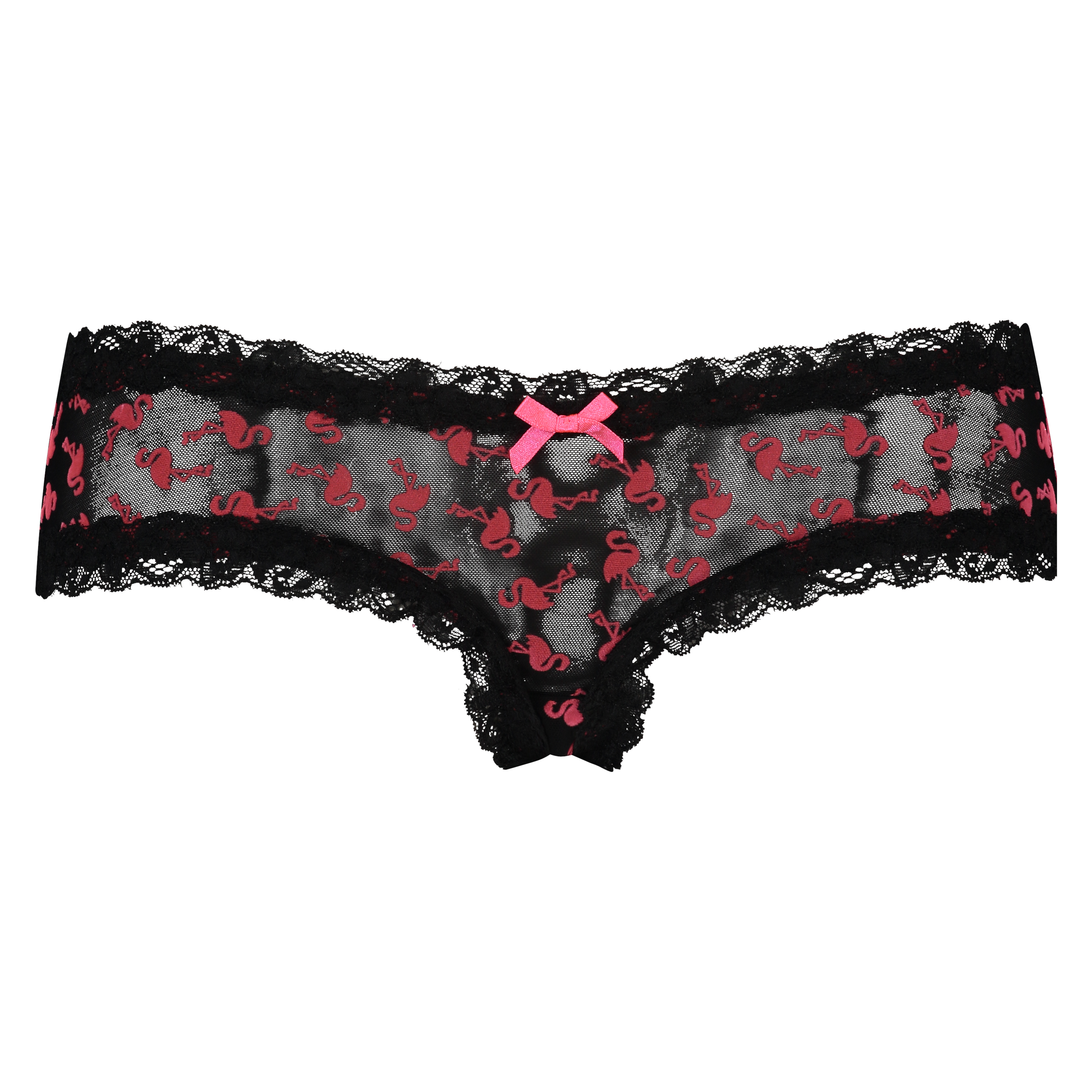 Brazyliany V-shape Mesh, Czarny, main