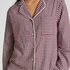Top piżamowy Flanel Essentials, Fioletowy