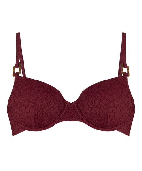 Tr&oacute;jkątny Top Bikini Aruba, Fioletowy