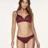 Hope Padded Non-Underwired Bra, Czerwony