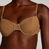 Góra od bikini Goldie Shimmer, Żółty