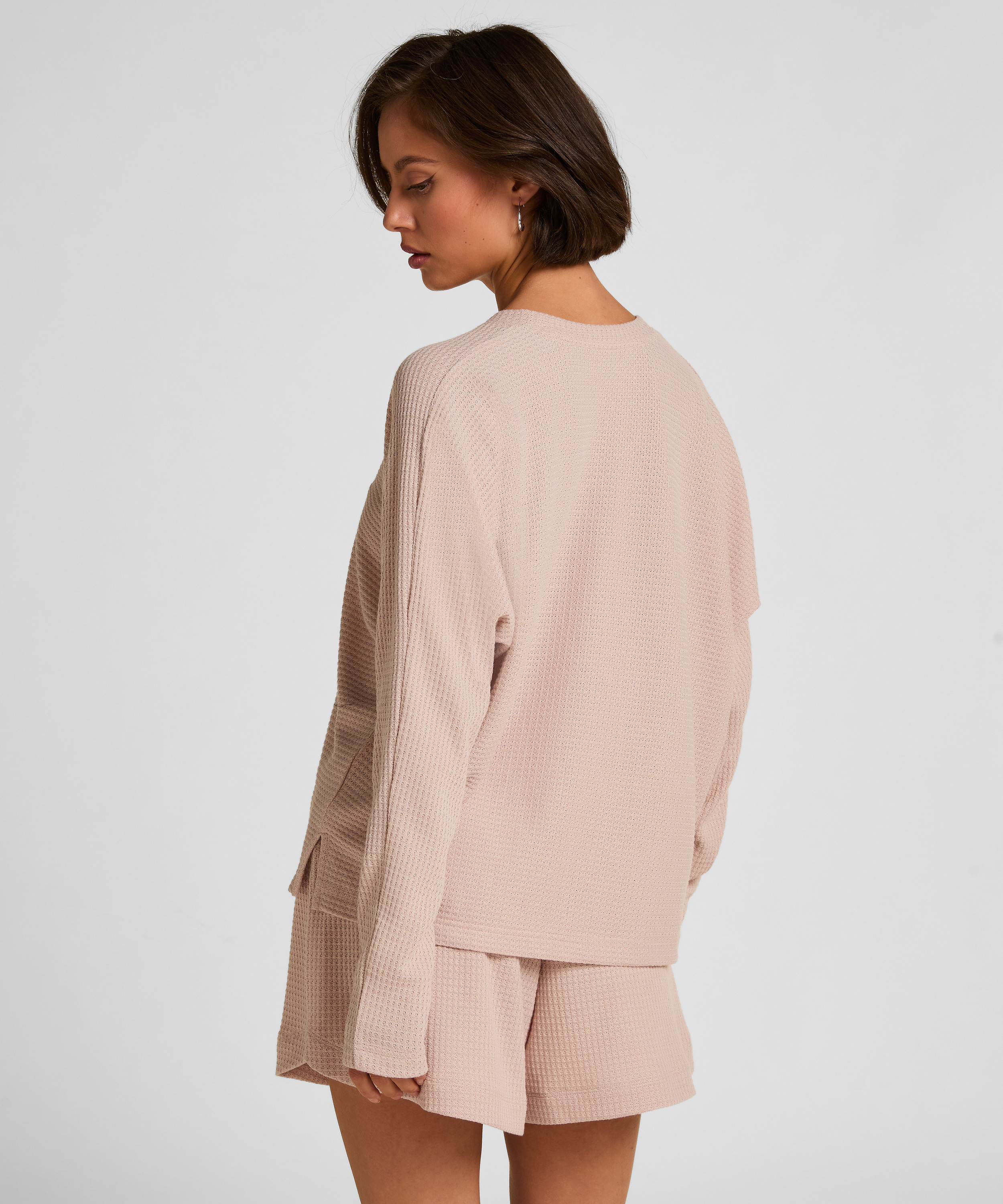 Short Waffle Sloane, Beżowy, main