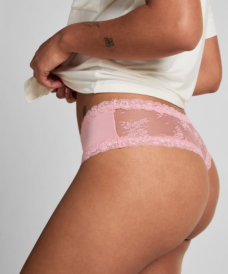 Brazyliany w kształcie litery V Alex, R&oacute;żowy