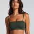Bandeau Bralette Smooth, Zielony