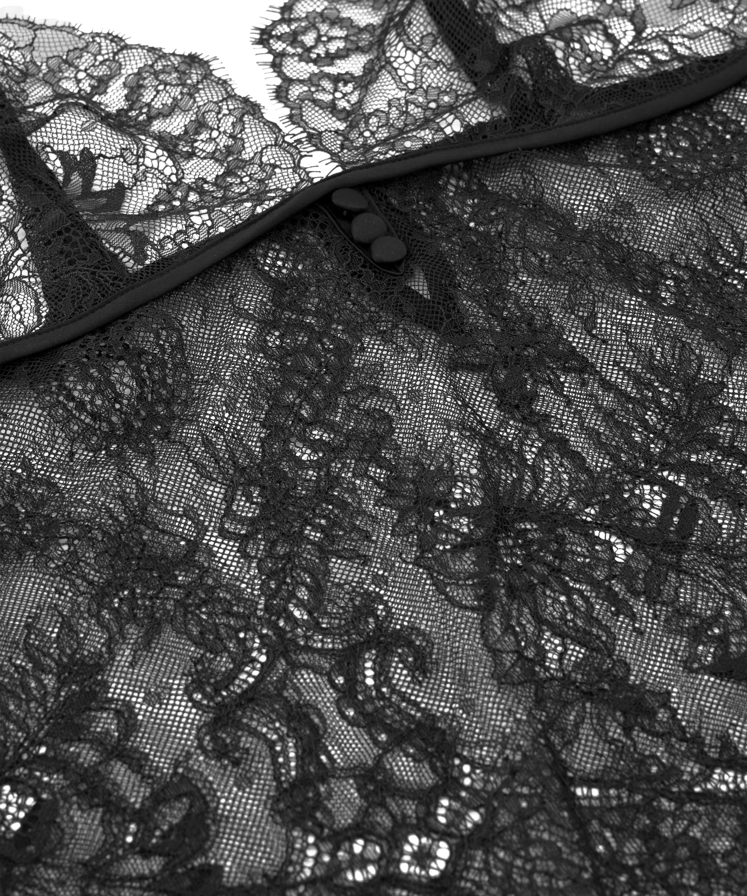 Cami Lace Delphine, Czarny, main