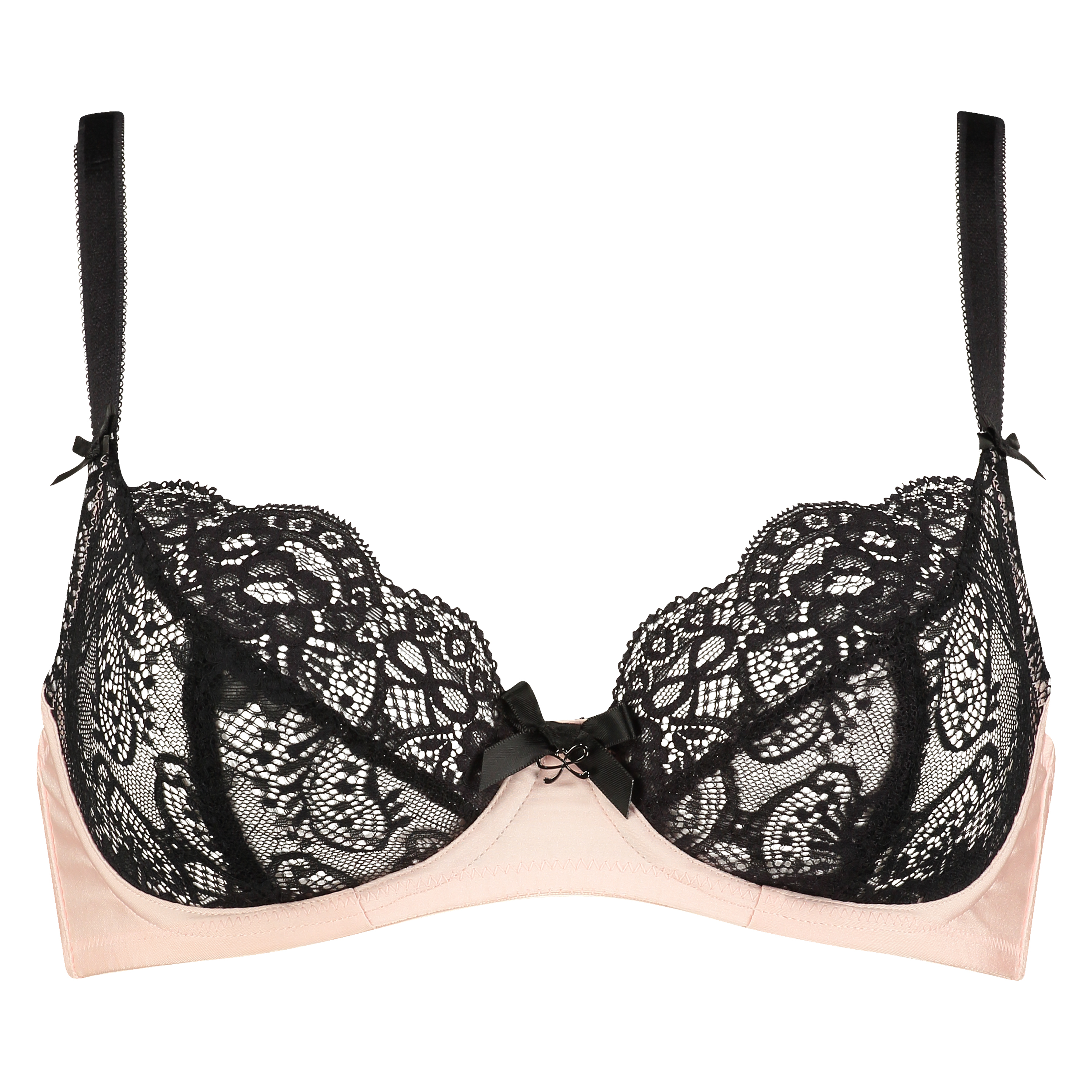 Underwired non-padded bra Katie, Czarny, main