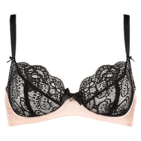 Underwired non-padded bra Katie, Czarny