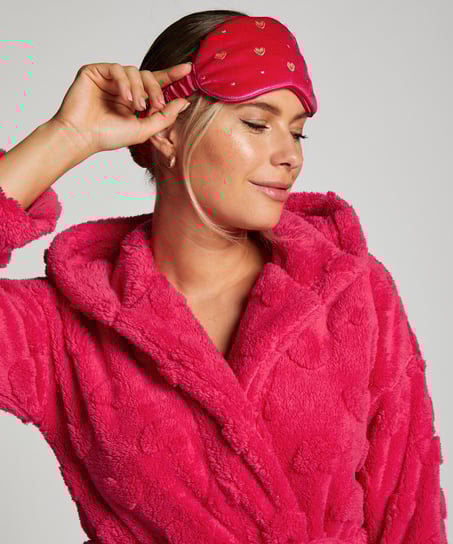 Maska do spania Velours, R&oacute;żowy